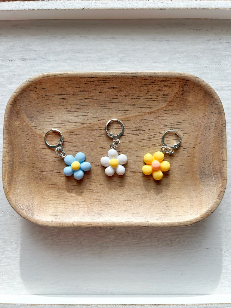 Bubble Daisy Stitch Markers